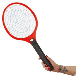 Elektriskā mušu ķeršanas lāpstiņa Springos – drošs un efektīvs insektu iznīcinātājs