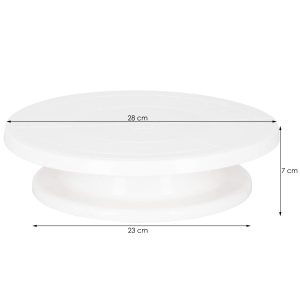 Kūkas rotācijas šķīvis Springos KI0051 28 cm