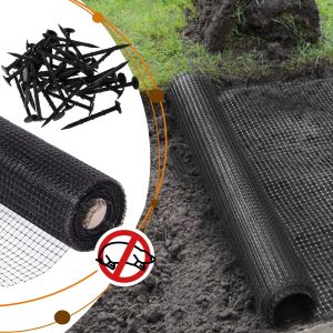 Tīkls pret kurmjiem Springos AN0002 30g/m2 2x100 m