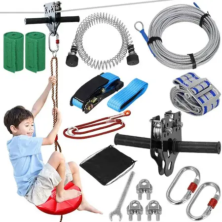 Gaisa trošu nobrauciens Springos KG0011 līdz 120 kg