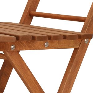 Koka dārza mēbeļu komplekts balkonam