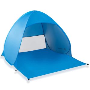 Springos PT035 tūrisma nožogotne Pop up zila