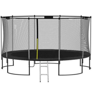10FT melns atsperes pārsegs