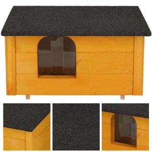 Suņu būda Springos DH001 YELLOW 'izmērs S''