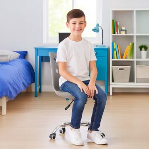 grozāms krēsls ar riteņiem