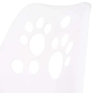 Bērnu rakstāmgalda krēsls, regulējams grozāms krēsls ar riteņiem bērnu mācībām, Springos HF0037 - Image 6