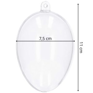 Akrila bumbiņa Springos CA2014 11cm Faberžē ola