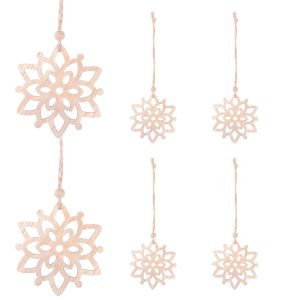 CA0660 KOKA ORNAMENTS 6 GAB (ZIEDS)