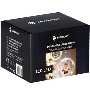 Gaismas aizkars Springos CL4042 110 LED girlianda