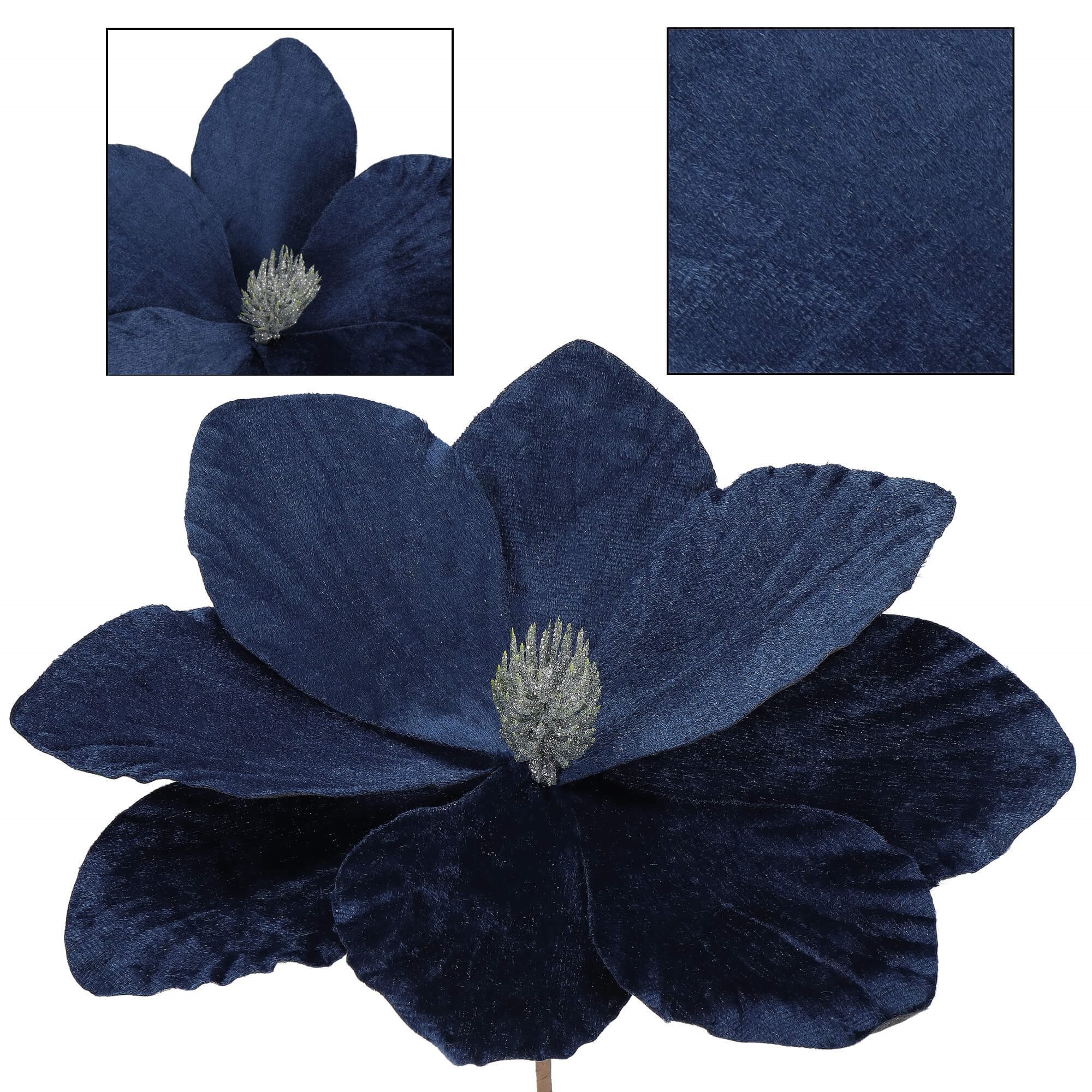 Magnolijas zieds dekorācija Springos  CA1232 20cm Magnolijas zieds dekorācija Springos  CA1232 20cm