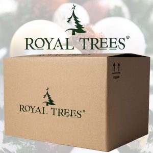 Mākslīgā Ziemassvētku eglīte Premium Royal Trees Sibīrijas egle ar koka statīvu Springos CT0182 180 cm