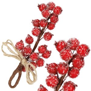 dekoratīvs pīlādžu rotājums