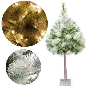 Mākslīgā eglīte uz stumbra ar apgaismojumu Springos CL0860