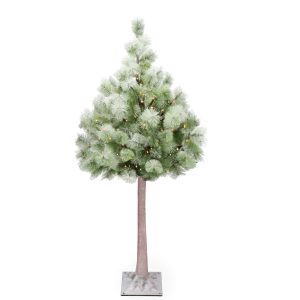 Mākslīgā eglīte uz stumbra ar apgaismojumu Springos CL0860