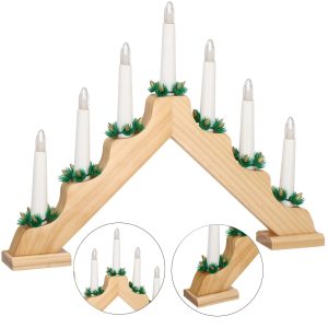 Springos dekoratīvais LED svečturis  CL4108