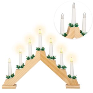 Springos dekoratīvais LED svečturis  CL4108