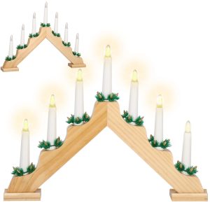 Springos dekoratīvais LED svečturis  CL4108