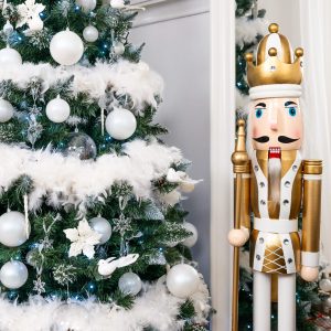 Ziemassvētku bumbiņas Springos CA0088 8cm 20gab