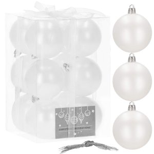 Ziemassvētku bumbiņas Springos CA0846 6cm 12 gab
