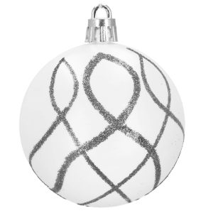 Ziemassvētku bumbiņas Springos CA0864 6cm 30 gab