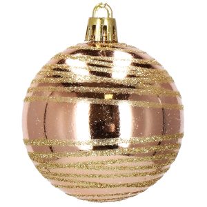 Ziemassvētku bumbiņas Springos CA0867  6cm 24gab