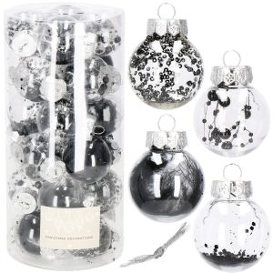 Ziemassvētku bumbiņas Springos CA0886 24 gab