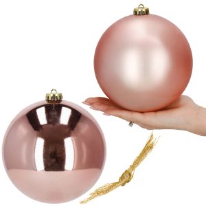 Ziemassvētku bumbiņas Springos CA1181 15 CM 2 GAB.