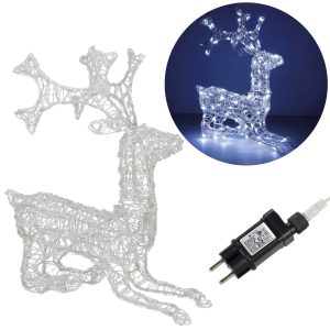 Ziemassvētku dekorācija LED ziemeļbriedis Springos CL4121 130 LED
