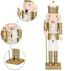 Ziemassvētku dekorācija-Riekstkodis Springos CA0916 38cm