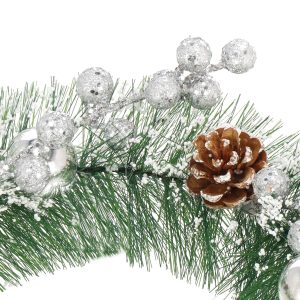 Ziemassvētku dekorācija Vainags Springos CA1023 22cm