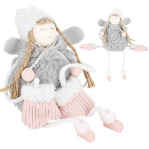 Ziemassvētku dekorācija -enģelis Springos CA1095 23x10x3