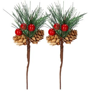 Ziemassvētku dekorācija-poinsettia Springos CA0807 16cm