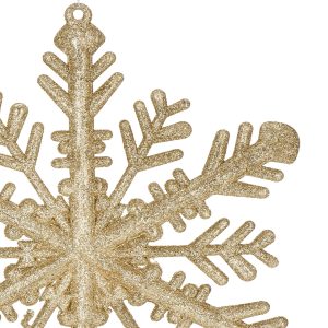 Ziemassvētku dekorācija-sniega pārsla Springos CA0782