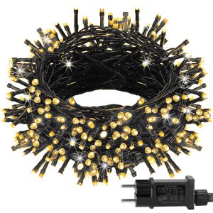 Ziemassvētku eglīšu gaismas Springos CL0540 500 led silti balts 27