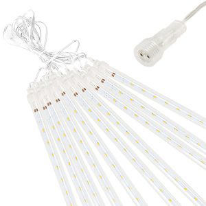 Ziemassvētku eglīšu lampiņas Springos CL1210 Led lāstekas 10 gab