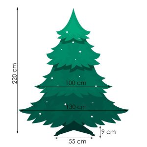 Ziemassvētku eglīte Springos CT0082 220cm