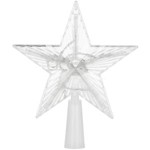 Ziemassvētku eglītes virsotnes zvaigzne Springos CL4130 10 LED