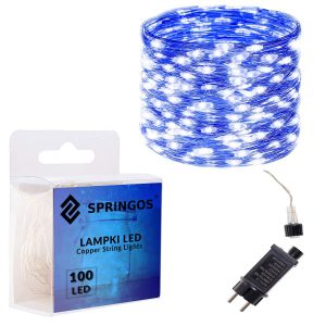 Ziemassvētku lampiņas Springos CL0080 10m