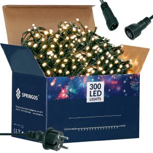 Ziemassvētku lampiņas Springos CL0324 300 Led