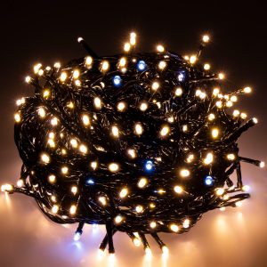 Ziemassvētku lampiņas Springos CL0328 300 Led 50m