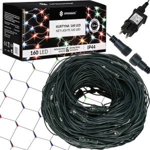 Ziemassvētku lampiņas Springos CL4014 160 Led 2x2.6 m