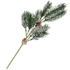 Ziemassvētku priežu zars mākslīgais Springos CA1312 34 cm