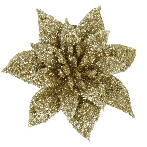 Ziemassvētku rotājums "Poinsettia" Springos CA0725 11x11 cm