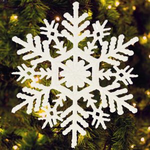 Ziemassvētku rotājums Springos CA0775 10 cm 3 gab