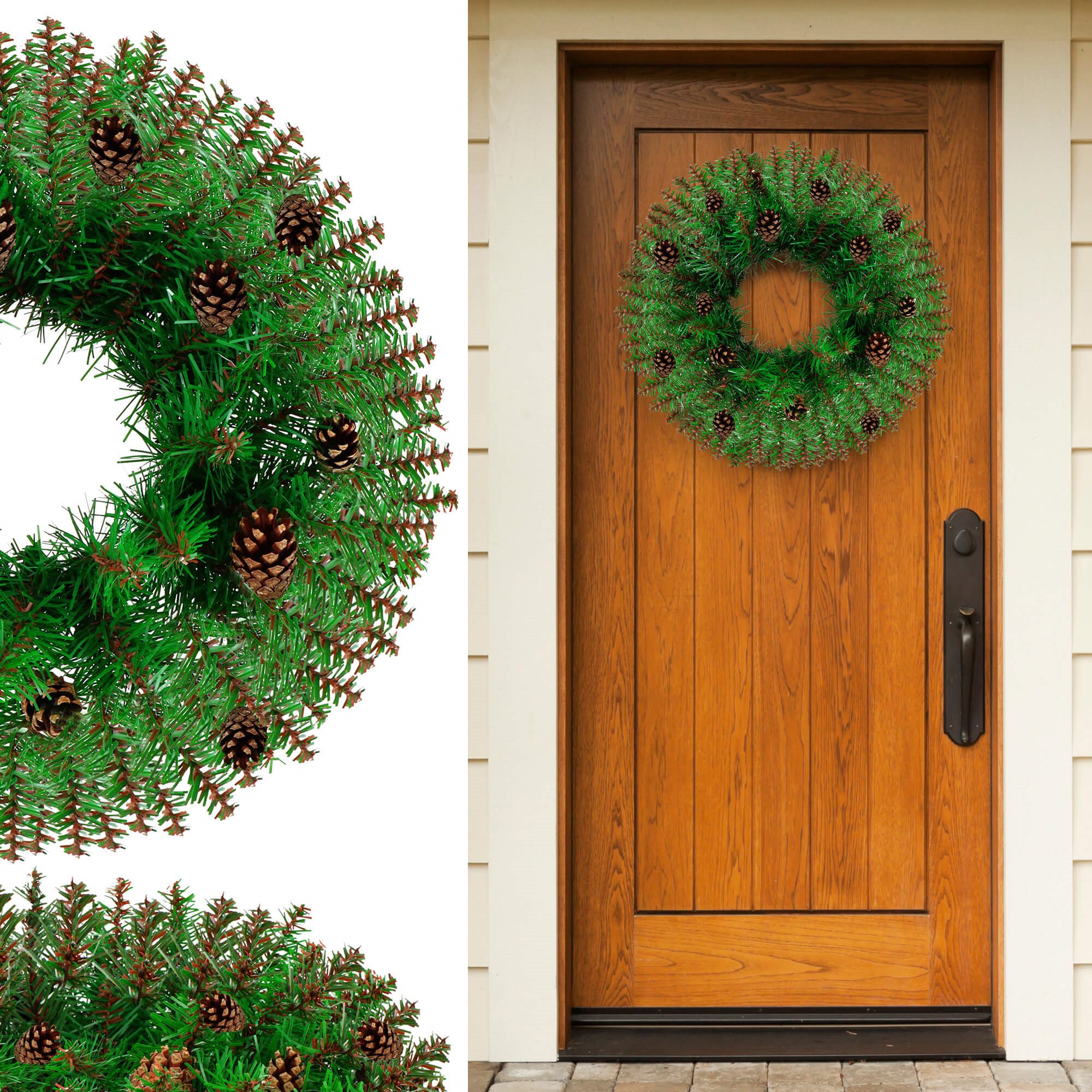 Ziemassvētku vainags Springos CA1439 Ziemassvētku vainags Springos CA1439