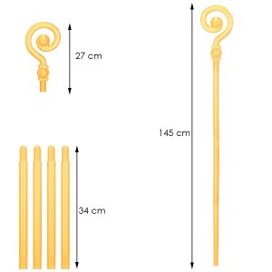 Ziemassvētku vecīša spieķis Springos CA1039