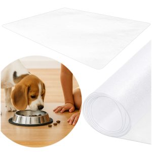 caurspīdīgs galda paliktnis