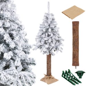 Mākslīgā eglīte ar sniegu Springos CT0202 uz stumbra 180cm