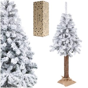 Mākslīgā eglīte ar sniegu Springos CT0202 uz stumbra 180cm