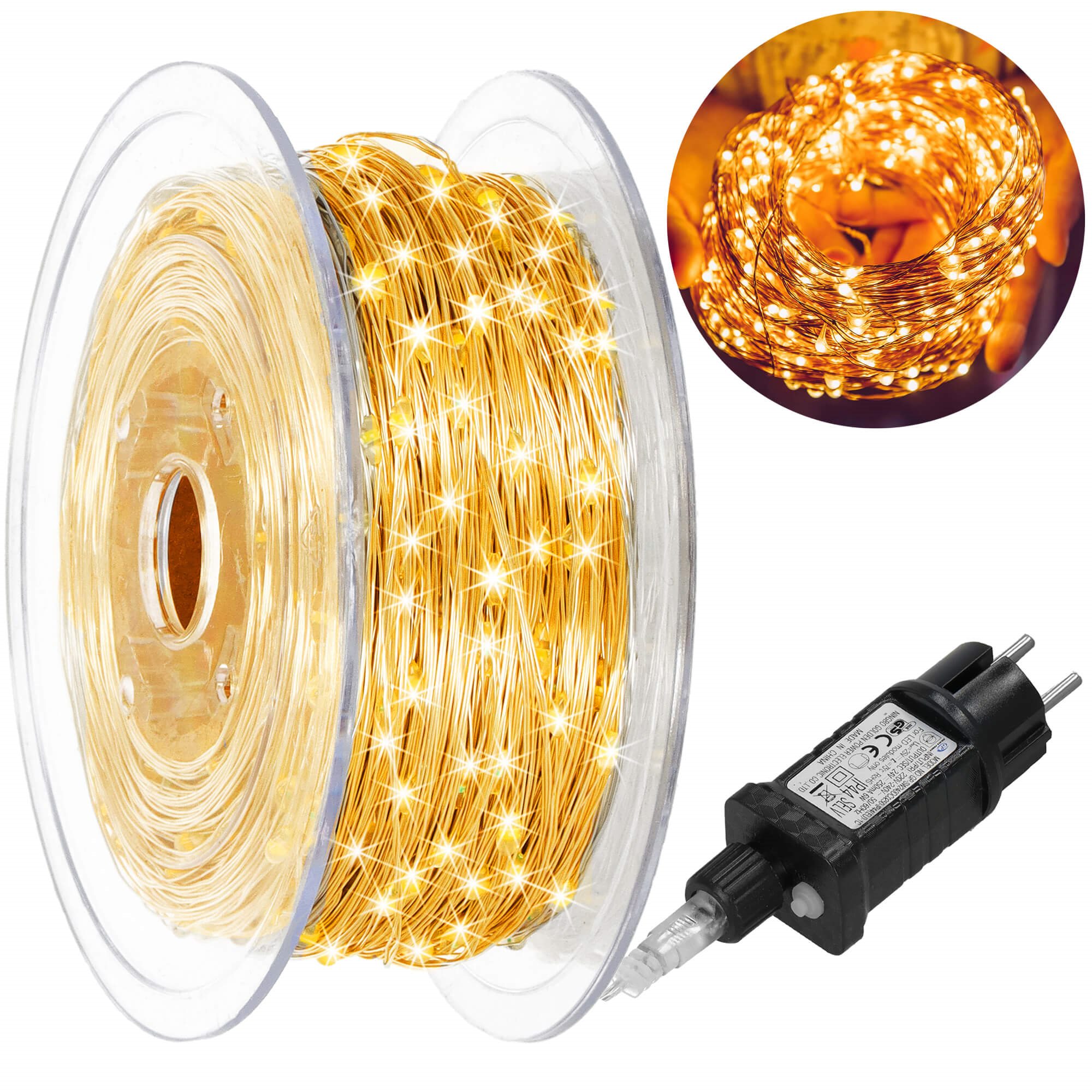 Ziemassvētku LED lampiņas Springos CL4043